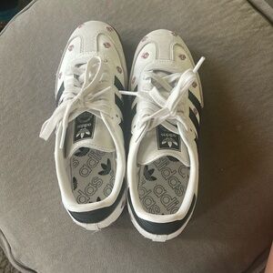 Adidas Women's Samba OG Embroidered Floral Shoes